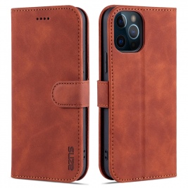 Θήκη iPhone 13 mini 5.4" AZNS Wallet Leather Stand-Brown