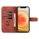 Θήκη iPhone 13 mini 5.4" AZNS Wallet Leather Stand-Brown
