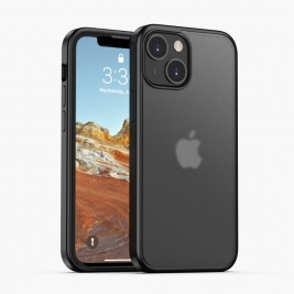 Θήκη iPhone 13 mini 5.4" IPAKY Hard Plastic+Soft TPU Frame-black