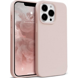 Crong Color Θήκη Premium Σιλικόνης Apple iPhone 13 Pro Max - Sand Pink (CRG-COLR-IP1367-PNK)