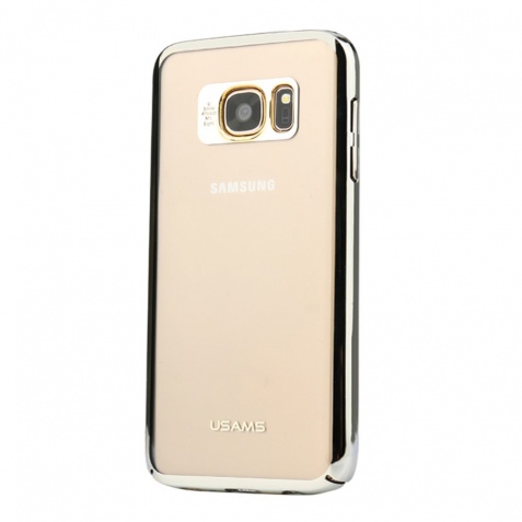 Θήκη USAMS Galaxy S7 Kingsir Series Plated PC Hard Case - Silver