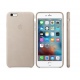 Official Apple Leather Case - Δερμάτινη Θήκη Apple iPhone 6S Plus / 6 Plus - Rose Gray (MKXE2ZM/A)
