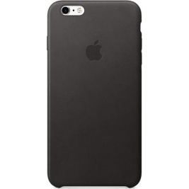 Official Apple Leather Case - Δερμάτινη Θήκη Apple iPhone 6S Plus / 6 Plus - Black (MKXF2ZM/A)
