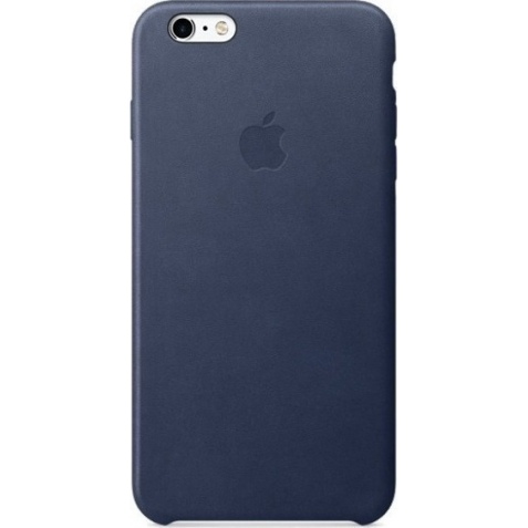 Official Apple Leather Case - Δερμάτινη Θήκη Apple iPhone 6S Plus / 6 Plus - Midnight Blue (MKXD2ZM/A)