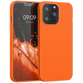 KWmobile Θήκη Σιλικόνης Apple iPhone 13 Pro - Neon Orange (55957.69)