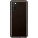 Official Samsung Θήκη Σιλικόνης Soft Clear Cover - Samsung Galaxy A03s - Black (EF-QA038TBEGEU)