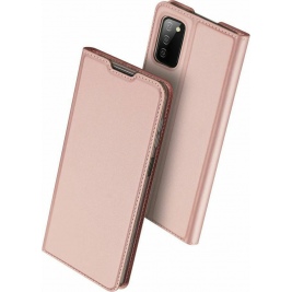Duxducis SkinPro Θήκη Πορτοφόλι Samsung Galaxy A03s - Rose Gold (6934913049716)