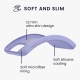 KWmobile Θήκη Σιλικόνης Apple iPhone 13 mini - Soft Flexible Rubber Cover - Light Lavender (55931.139)