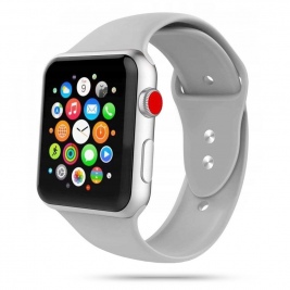 Tech-Protect Λουράκι Σιλικόνης Iconband Apple Watch SE/7/6/5/4/3 (45/44/42mm) - Grey (72189)
