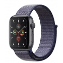 Crong Nylon Λουράκι Apple Watch Ultra/SE/8/7/6/5/4 (49/45/44mm) - Midnight Blue (CRG-44NLB-MBL)