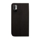 Vivid Fabric Θήκη - Πορτοφόλι Xiaomi Redmi Note 10 5G - Black (VIBOOK185BK)