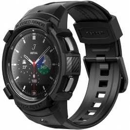 Spigen Rugged Armor Pro Θήκη Samsung Galaxy Watch Classic 4 46mm - Black (ACS03832)