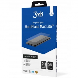 3MK Tempered HardGlass Max Lite - Fullface Αντιχαρακτικό Γυαλί Οθόνης Realme 8i - Black (5903108441711)