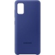 Official Samsung Silicone Cover Θήκη Σιλικόνης Samsung Galaxy A41 - Blue (EF-PA415TLEGEU)