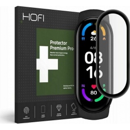 Hofi Premium Pro+ Hybrid Tempered Glass Xiaomi Mi Band 6 / 6 NFC - Black (6216990211843)