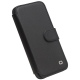 Θήκη iphone 13 mini 5.4" QIALINO Leather Magnetic Clasp Flip Case-Black