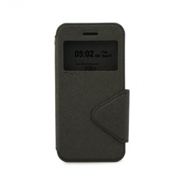 Θήκη Huawei P9 Roar Diary View Window Leather Stand Case w/ Card Slot -Black