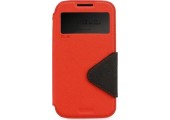 Θήκη Huawei P9 Roar Diary View Window Leather Stand Case w/ Card Slot-Red