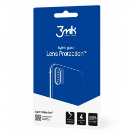 3MK Hybrid Glass Camera Protector - Αντιχαρακτικό Υβριδικό Προστατευτικό Γυαλί για Φακό Κάμερας Motorola Edge Plus - 4 Τεμάχια (5903108412018)