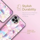 Ghostek Θήκη Stylish Scarlet Apple iPhone 12 / 12 Pro - Pink Stardust (SCACAS065)