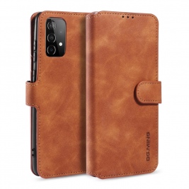 Θήκη Samsung Galaxy A52 4G/ 5G DG.MING Retro Style Wallet Leather Case-Brown