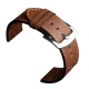 Universal Λουράκι για Smartwatches 22mm Genuine Leather QIALINO- Brown