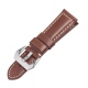 Universal Λουράκι για Smartwatches 22mm Genuine Leather QIALINO- plain brown