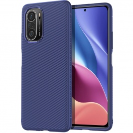 Θήκη Xiaomi Redmi Poco F3 Jazz Series Acrylic & TPU case-blue