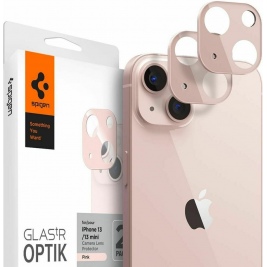 Spigen GLAS.tR OPTIK Camera Lens Protector - Apple iPhone 13 / 13 mini - 2 Τεμάχια - Pink (8809811856422)