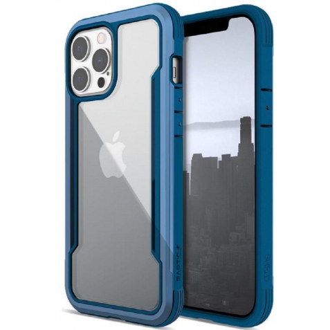 X-Doria Raptic Shield Pro Ανθεκτική Αντιμικροβιακή Θήκη Apple iPhone 13 Pro - Sierra Blue (3704040140