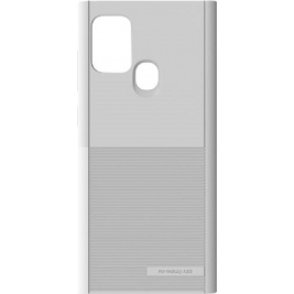 Official Samsung TPU Case by Anymode - Θήκη Σιλικόνης Samsung Galaxy A21s - Silver (GP-FPA217AMASW)