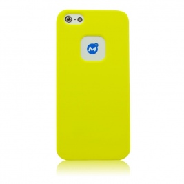 Θήκη iPhone 5/5s Momax Ultra Tough Soft case-Yellow