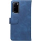 Rosso Element PU Θήκη Πορτοφόλι Samsung Galaxy S20 - Blue (8719246223440)