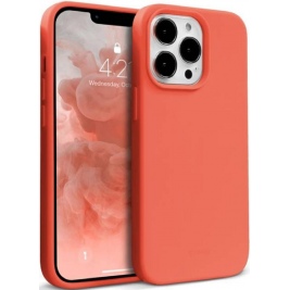 Crong Color Θήκη Premium Σιλικόνης Apple iPhone 13 Pro - Coral (CRG-COLR-IP1361P-COR)