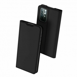 Duxducis SkinPro Θήκη Πορτοφόλι Xiaomi Poco M4 Pro 5G - Black (6934913043738)