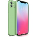 Bodycell Square Liquid Θήκη Σιλικόνης - Apple iPhone 12 - Light Green (5206015065026)