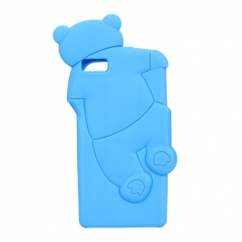 Θήκη 3D Huawei P8 lite-Bear Blue Back
