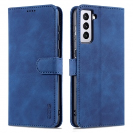 Θήκη Samsung Galaxy S21 FE 5G AZNS Wallet Leather Stand-Blue