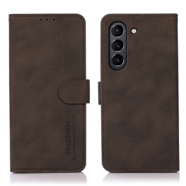 Θήκη Samsung Galaxy S21 FE 5G KHAZNEH Vintage Style Leather Wallet-brown