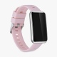 KW Λουράκι Σιλικόνης Huawei Watch Fit mini - 2 Τεμάχια - Grey / Pink (57107.03)