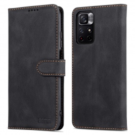 Θήκη Xiaomi Poco M4 Pro 5G AZNS Wallet PU Leather Stand-Black