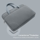Tomtoc Premium Lady Handle Bag - Τσάντα Μεταφοράς Laptop έως 14" - Gray (H21-C01G01)