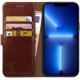 Rosso Element PU Θήκη Πορτοφόλι Apple iPhone 13 Pro - Brown (8719246324697)