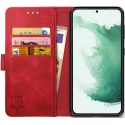 Rosso Element PU Θήκη Πορτοφόλι Samsung Galaxy S22 Plus 5G - Red (8719246343148)