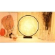 Allocacoc Heng Round Table Lamp - Σφαιρικό Επιτραπέζιο Διακοσμητικό Φωτιστικό LED με Ροοστάτη - 35cm - Black - 2 Έτη Εγγύηση (DH1246/RDTB35)