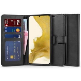 Tech-Protect Wallet - Θήκη Πορτοφόλι Samsung Galaxy S22 Plus 5G - Black (9589046919732)