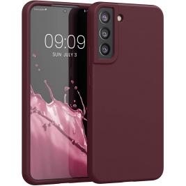 KWmobile Θήκη Σιλικόνης Samsung Galaxy S22 Plus 5G - Soft Flexible Rubber Cover - Tawny Red (56761.190)