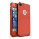 Θήκη iPhone 7 4.7" IPAKY Orginal Full Protection PC Matte Cover + Screen Protector-Red