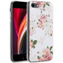 Crong Flower Θήκη Σιλικόνης Apple iPhone SE 2022 / 2020 / 8 / 7 - Pattern 02 (CRG-FLR-IP8-02)