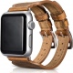 iCarer Double Buckle Cuff Watch Band - Δερμάτινο Λουράκι Apple Watch SE/7/6/5/4/3 (41/40/38mm) - Brown (RIW113)